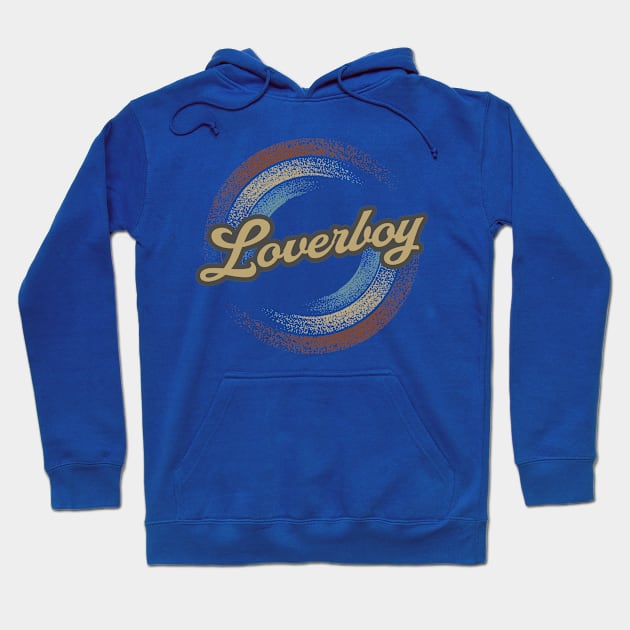 Loverboy circular Fade Hoodie by anotherquicksand